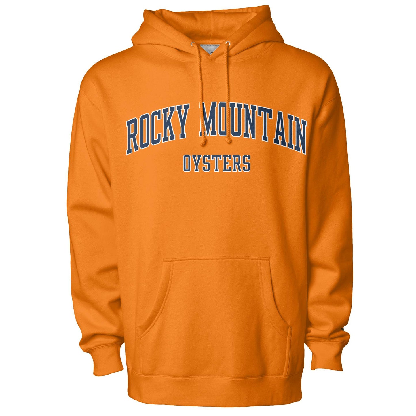 Rocky Mountain Oysters Hoodie - Broncos (blue font