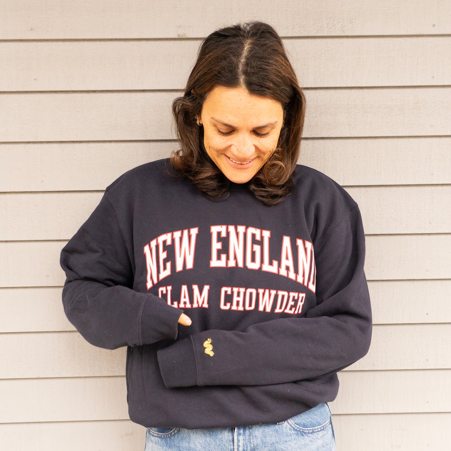 New England Clam Chowder Crewneck