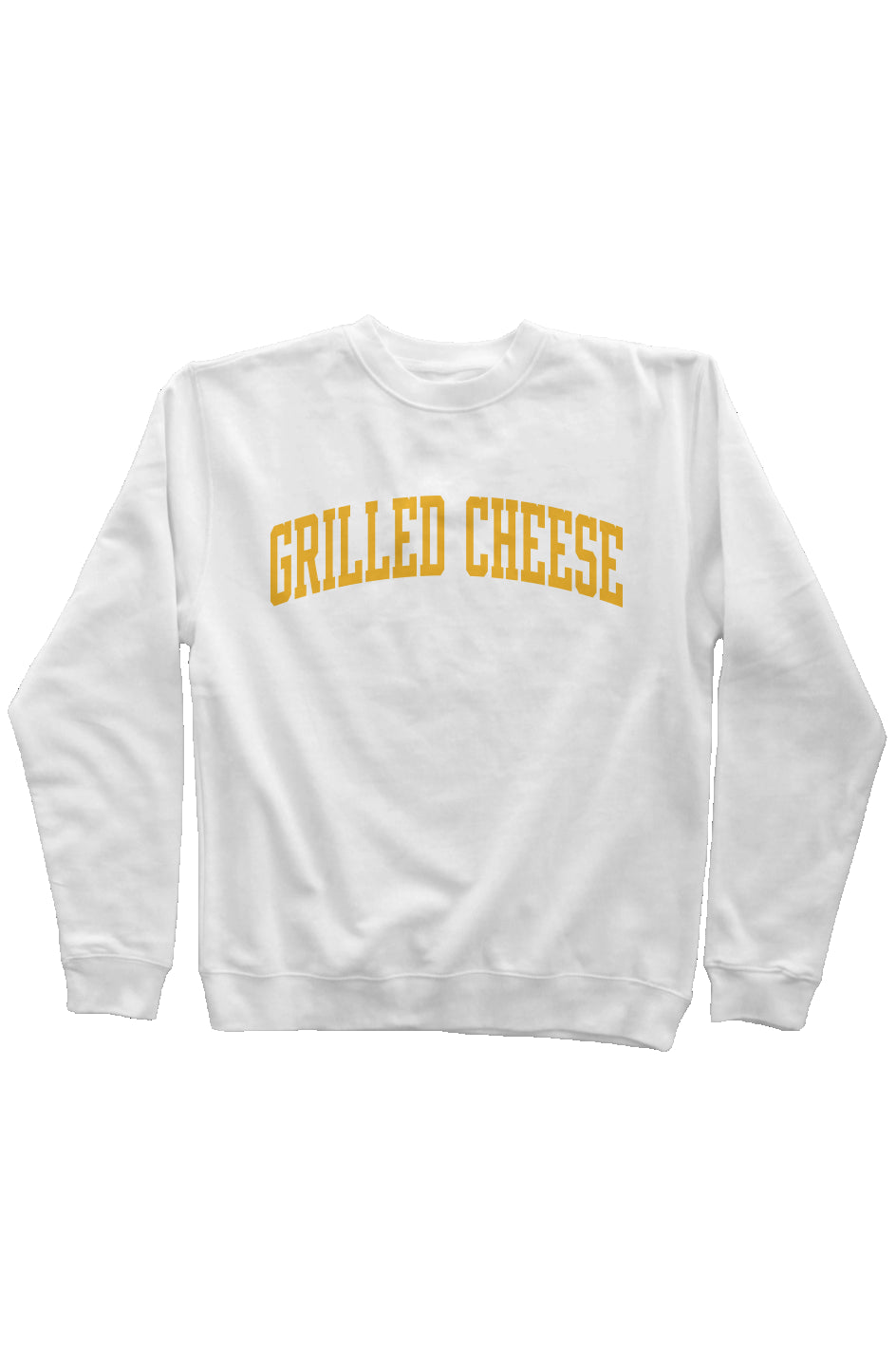 grilled cheese white big letters 7/29