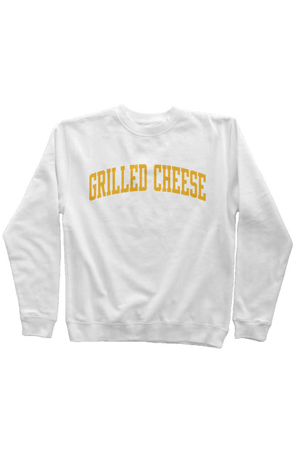 grilled cheese white big letters 7/29