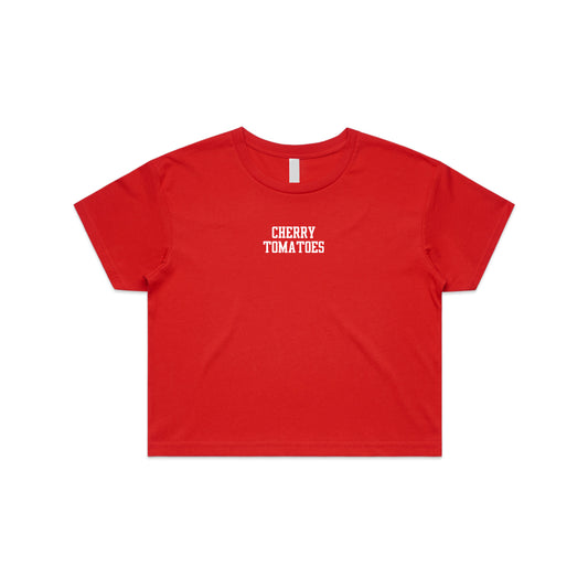 Cherry Tomatoes Cropped Tee