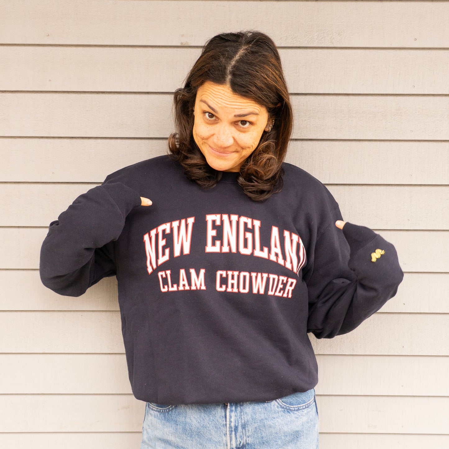 New England Clam Chowder Crewneck
