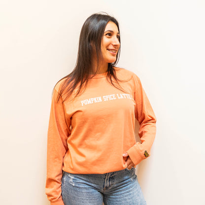 Pumpkin Spice Latte Long Sleeve Tee